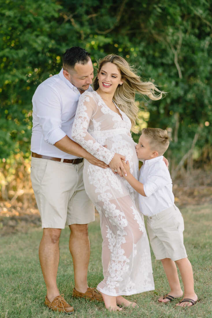 houston outdoor family maternity session (2)