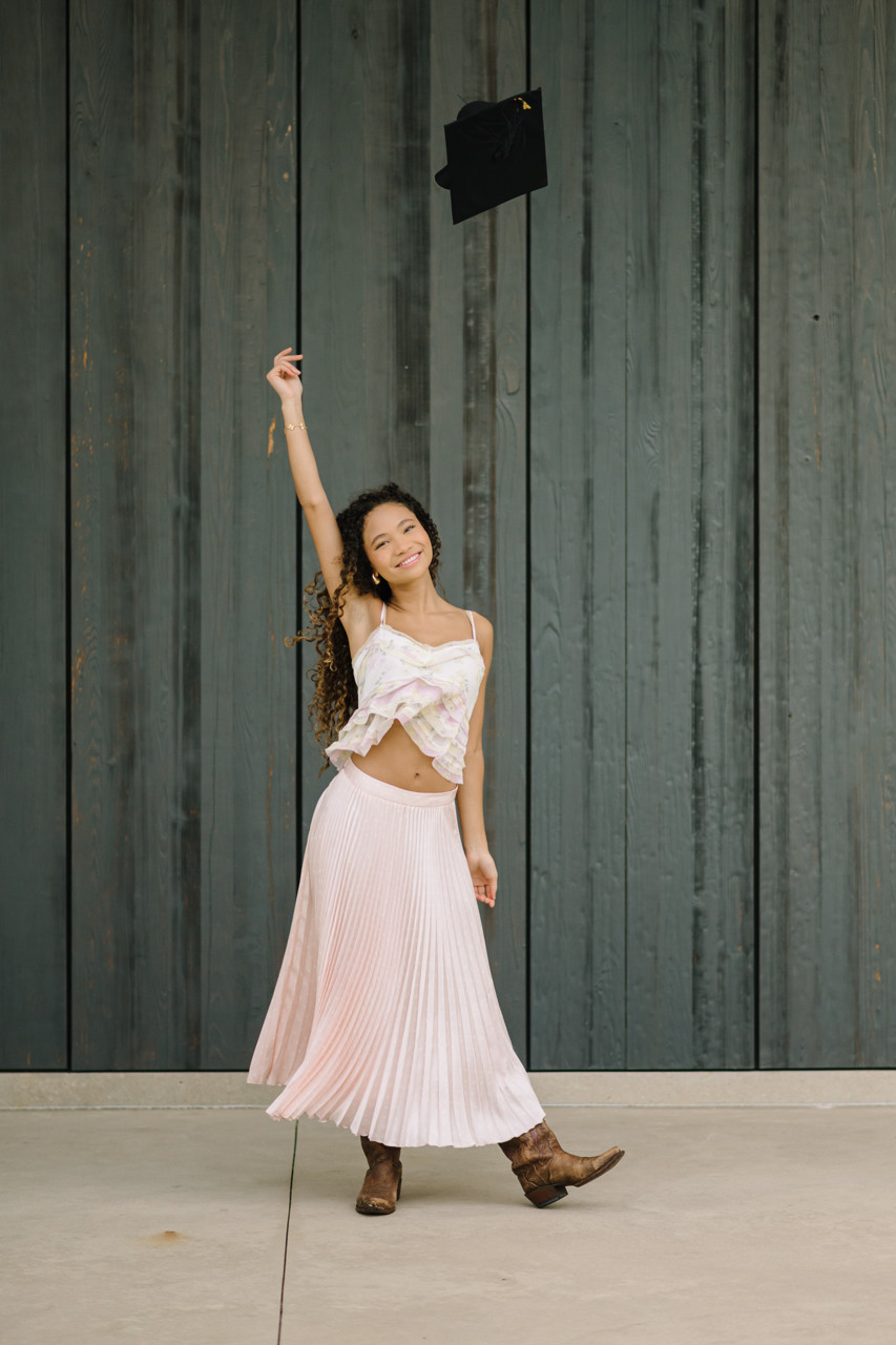 Houston Senior photographer high school seniors photography prom
