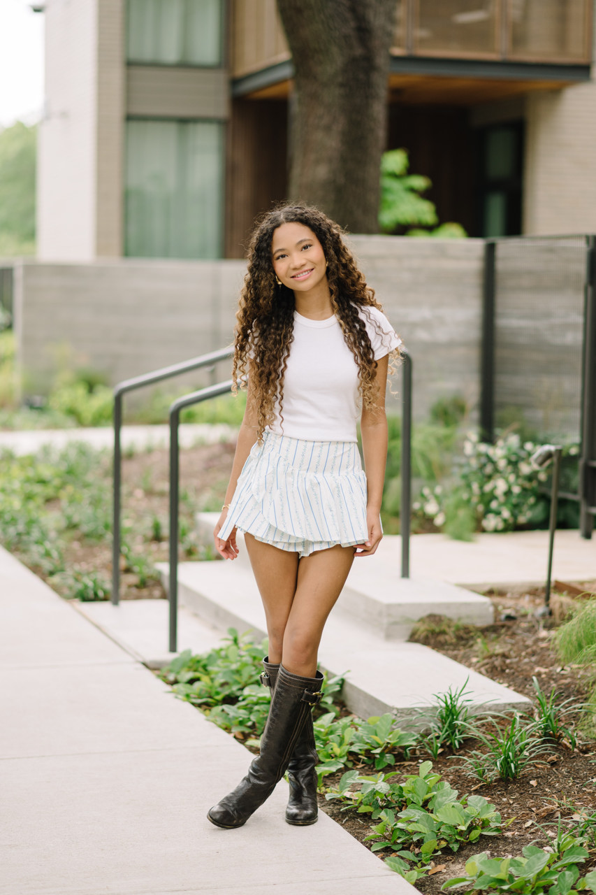 Houston Senior photographer high school seniors photography prom