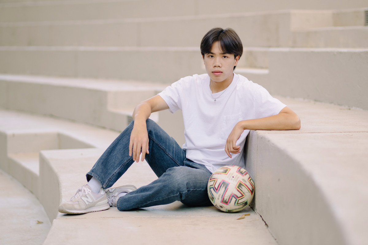 Houston senior boys photo photography cinco ranch high school soccer team